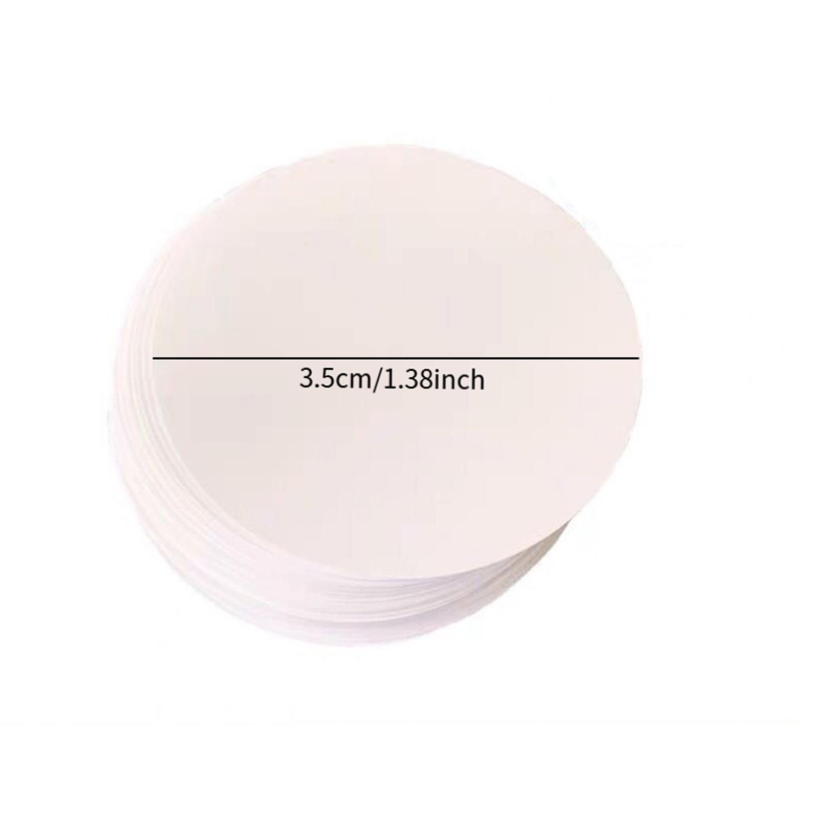 Button Badge Blank - 100x Düğme Rozeti Boş Kağıt Ekipmanları