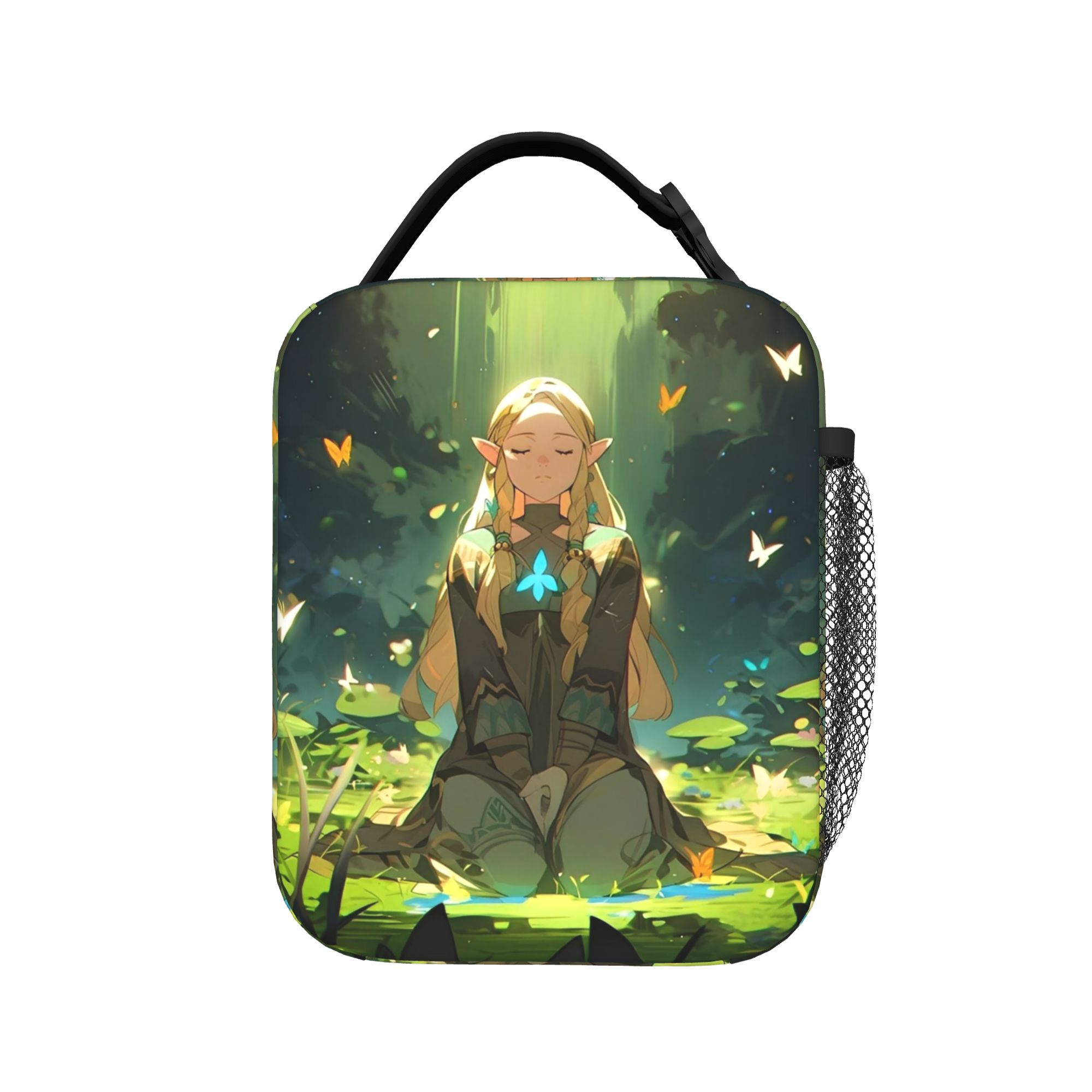 Tote Bag Sublimation - Karikatür Zelda'nın Efsanesi Oyunu Yalıtımlı Öğle