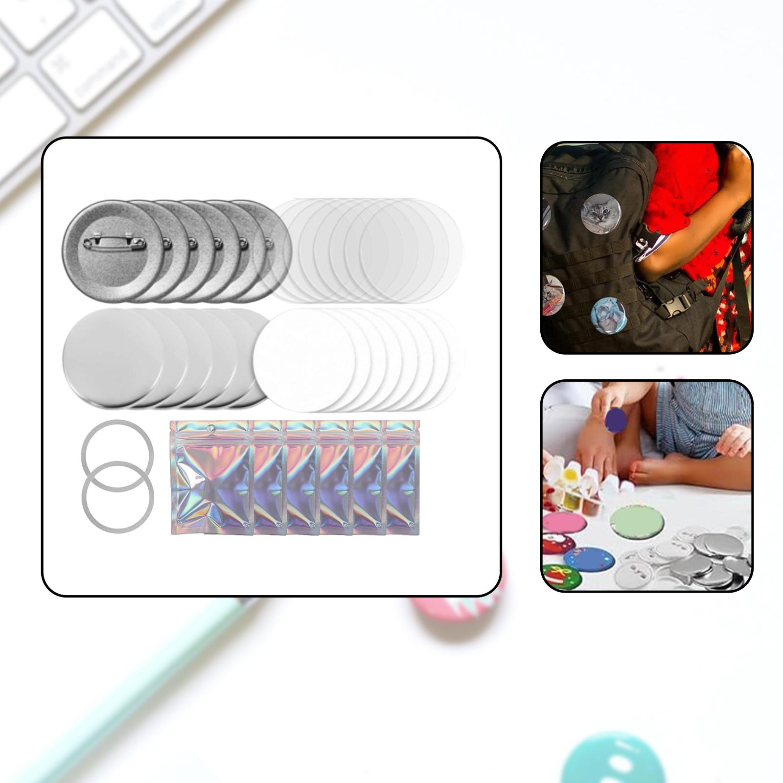 902 Adet Boş Düğme Yapımı Malz - Button Badge Blank incelemesi ve fiyatı