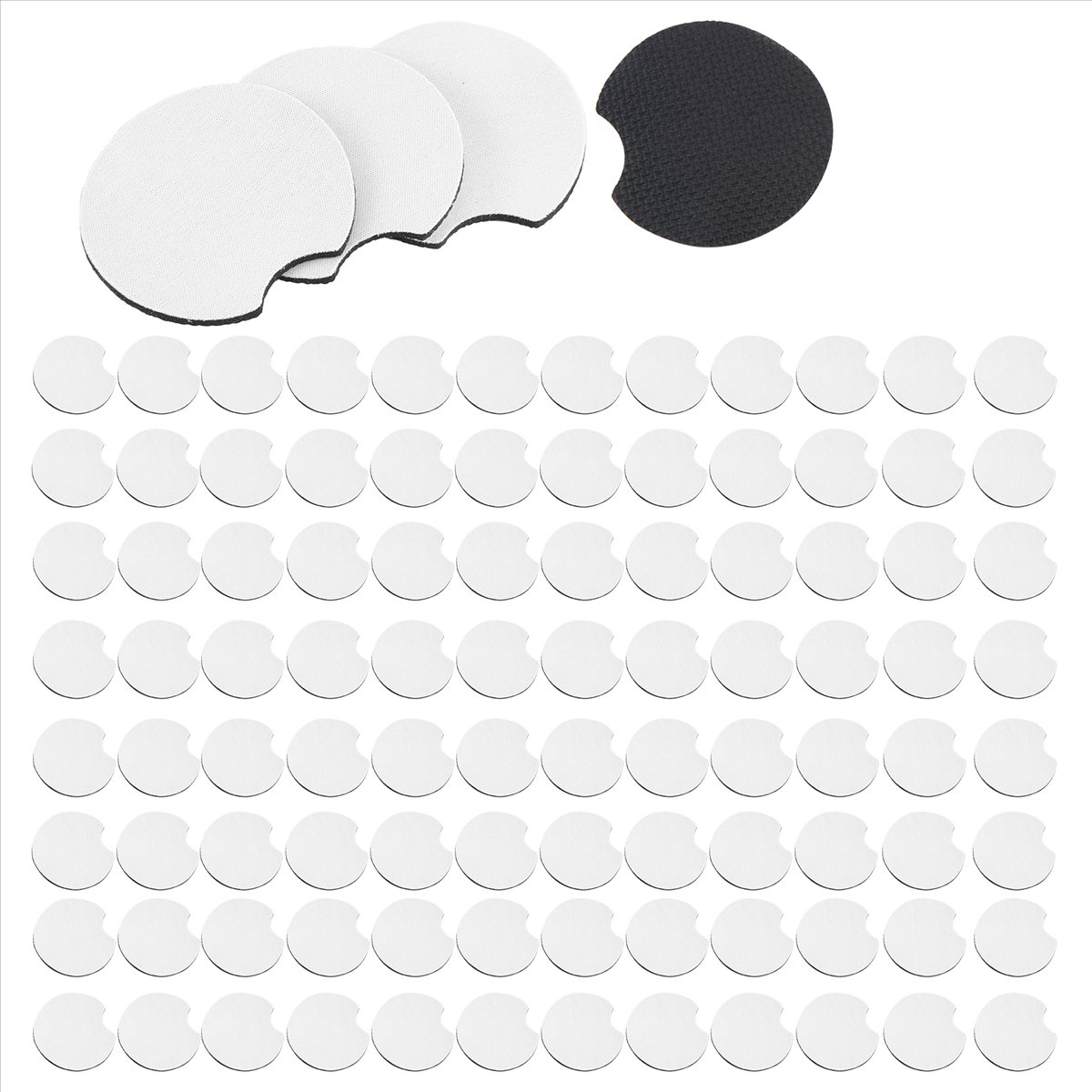 AA83 100 Adet Süblimasyon Bask - Coaster Sublimation Blank incelemesi ve fiyatı