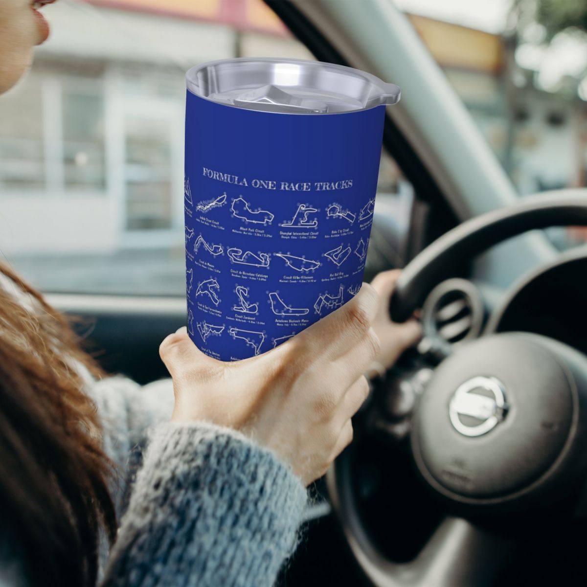F1 Yarış Pistleri (Beyaz Şablo - Tumbler 20Oz White incelemesi ve fiyatı